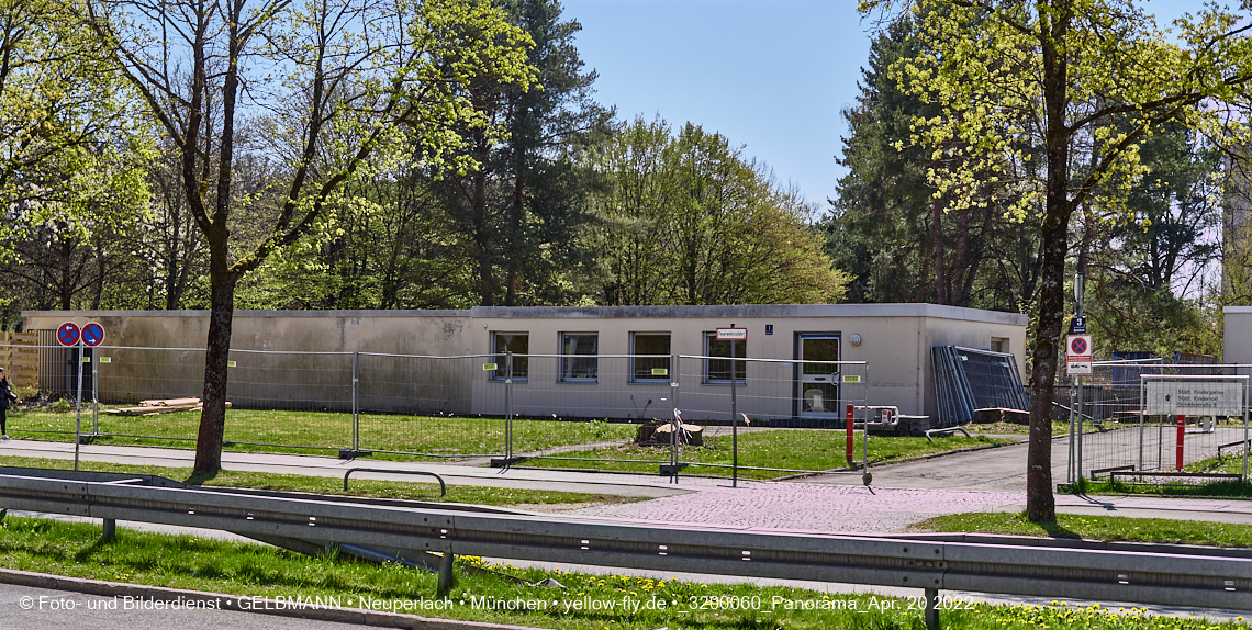 20.04.2022 - Baustelle am Haus für Kinder in Neuperlach